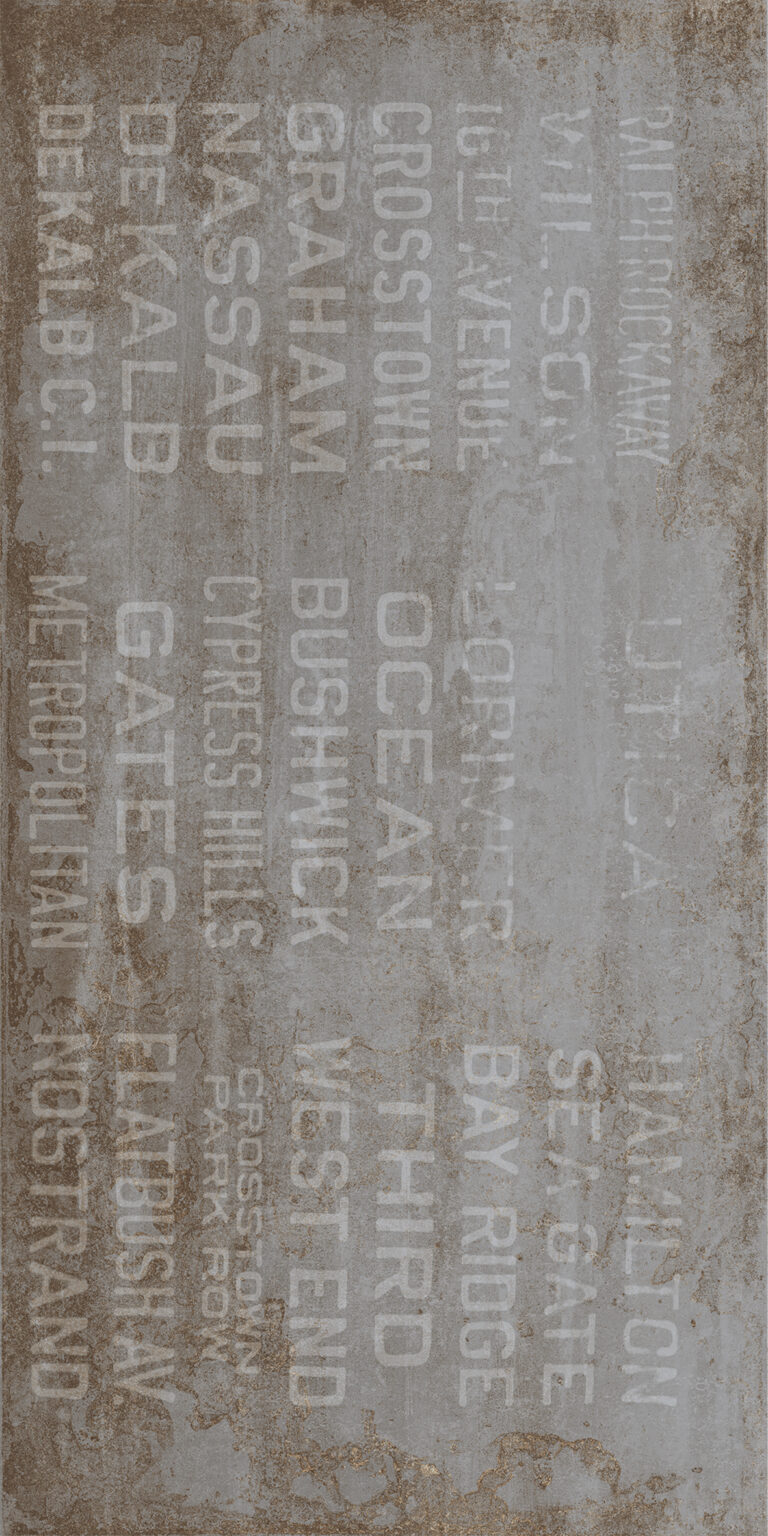 Flatiron dl.61,5x121 silver RETT decoro